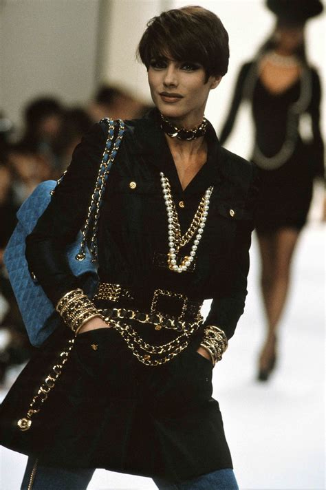 chanel by karl lagerfeld, carnegie hall fashion show, 1990|karl lagerfeld chanel fashion.